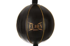 Ballon Double élastique - Cuir, Elion Paris -Boutique de boxe ballon doubles attaches cuir noir marron elion 2