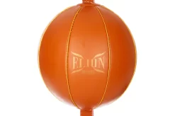 Ballon Double élastique - Cuir, Elion Paris -Boutique de boxe ballon doubles attaches cuir noir marron elion 3