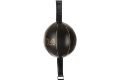 Ballon Double élastique - Cuir, Elion Paris -Boutique de boxe ballon doubles attaches cuir noir marron elion 4