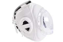Casque Haut De Gamme - Spécial Bulle, Protection Intégrale -Boutique de boxe casque a bulle homologue blanc 3