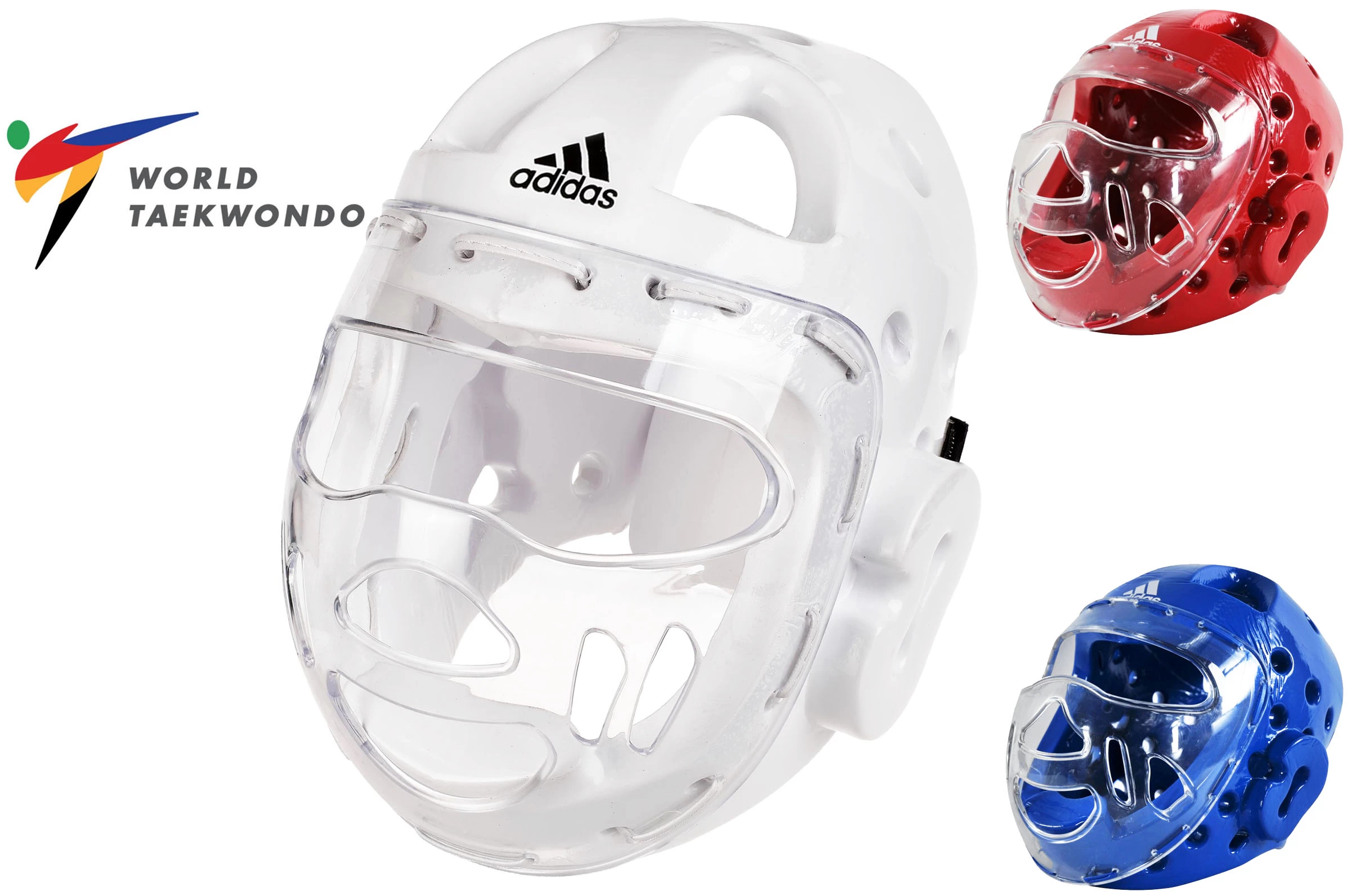 Casque Arts Martiaux WTF, Visière - ADITHGM01, Adidas 1 Casque Arts Martiaux WTF, Visière - ADITHGM01, Adidas