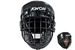 Casque Grillagé Fer Noir, Kwon