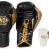 Gants De Boxe Pro - Cuir & Lacets, Kwon