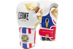 Gants De Boxe, Style Blanc - Muay Thai, Leone