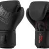 Gants De Boxe Thaï, Black Light - MBGAN201N, Metal Boxe