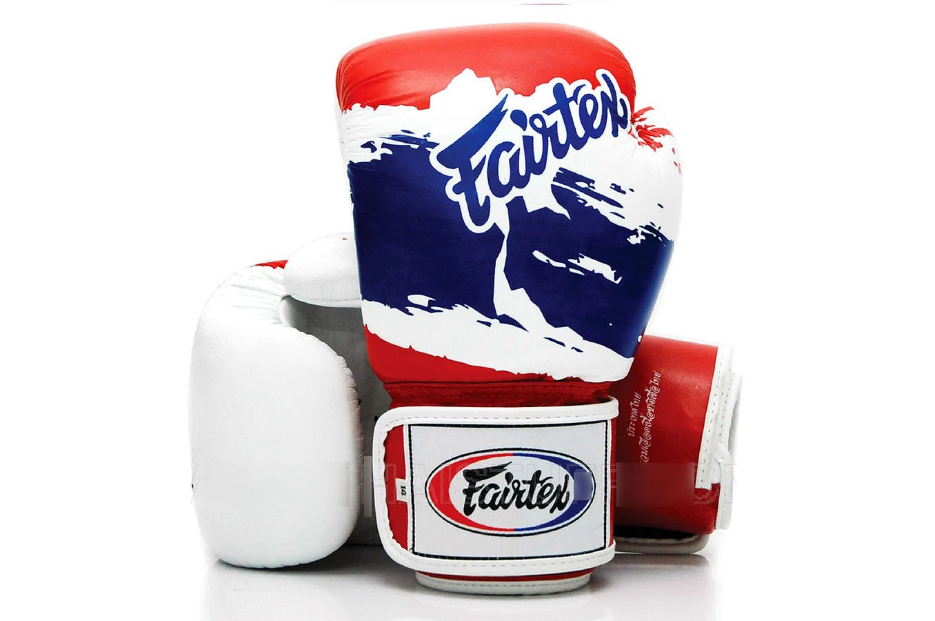 Gants De Boxe Thaï, Entraînement, Cuir - V1 Thaï Pride, Fairtex 4 Gants De Boxe Thaï, Entraînement, Cuir - V1 Thaï Pride, Fairtex – Image 4