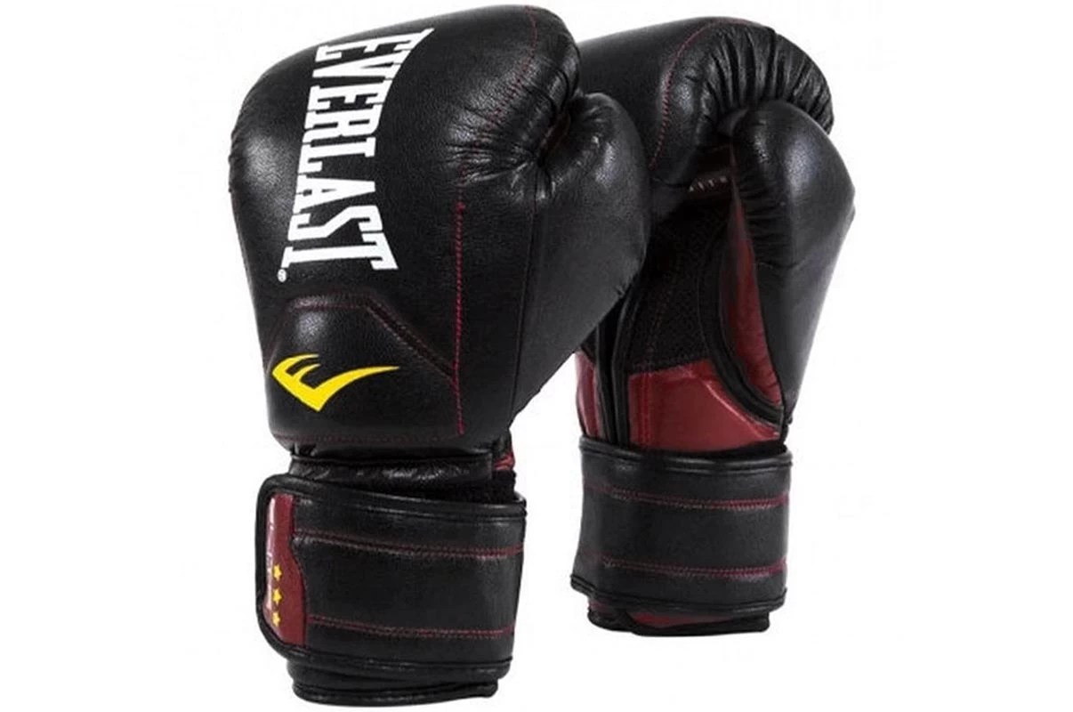 Gants De Muay Thaï, Cuir - Elite, Everlast 1 Gants De Muay Thaï, Cuir - Elite, Everlast