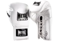 [Fin De Série] Gants De Boxe, Cuir - Lacets MB530, Metal Boxe