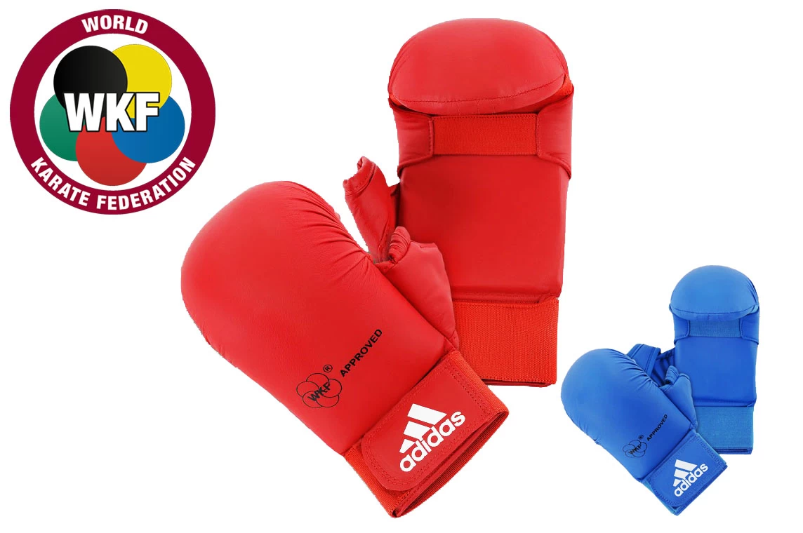 Mitaines De Karaté WKF, Avec Pouce - 661.23D, Adidas