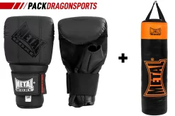 Gants & Sac De Frappe | Initiation Boxe, Métal Boxe