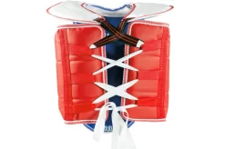 Plastron Taekwondo WTF Réversible, Style Coréen (Lacets), Kwon -Boutique de boxe plastron competition double coree wtf ce kwon 4