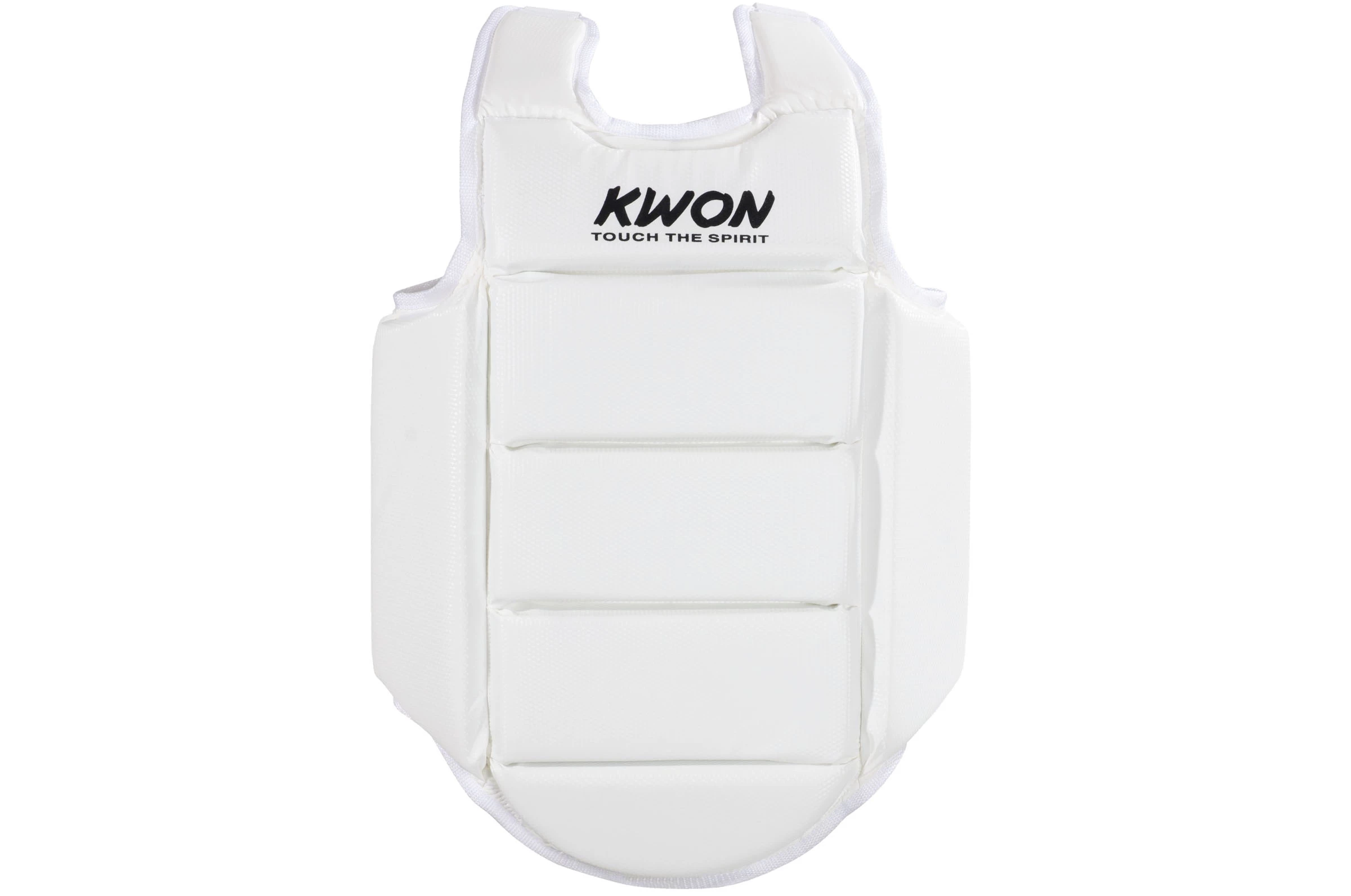 Plastron Karaté, Agréé WKF - Blanc, Kwon 2 Plastron Karaté, Agréé WKF - Blanc, Kwon – Image 2