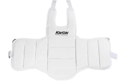 Plastron Karaté, Agréé WKF - Blanc, Kwon 9 Plastron Karaté, Agréé WKF - Blanc, Kwon -Boutique de boxe plastron karate agree wkf blanc kwon 2