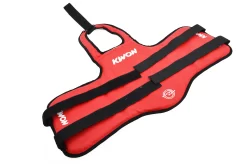 Plastron Sanda - Réversible Noir/rouge, Kwon -Boutique de boxe plastron reversible sanda kwon 2