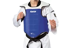 Plastron Taekwondo WTF Réversible, Kwon -Boutique de boxe plastron reversible taekwondo wtf kwon 3