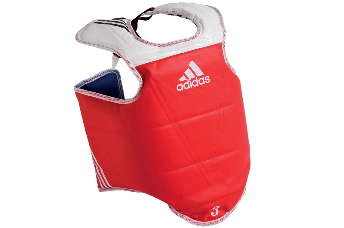 Plastron Taekwondo WTF Réversible, Adulte - ADITAP01, Adidas 2 Plastron Taekwondo WTF Réversible, Adulte - ADITAP01, Adidas – Image 2