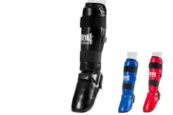 [Fin De Série] Protège-tibias & Pieds, Amovibles - PR100, Metal Boxe