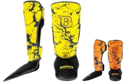 Protège-tibias & Pieds, Enfants - Marble Neon, Booster