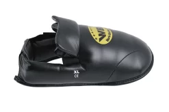 [Fin De Série] Protège-tibias & Pieds WBE - Noir, Noris -Boutique de boxe proteges tibias pieds wbe noir xl noris 13