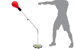 Punching-ball (light), Ressort Central & Socle Ventouses - NineStars -Boutique de boxe punching ball light ressort central socle ventouses ninestars 2
