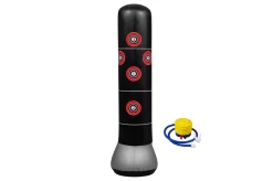 Sac De Frappe Sur Pied, Initiation - Gonflable, Métal Boxe