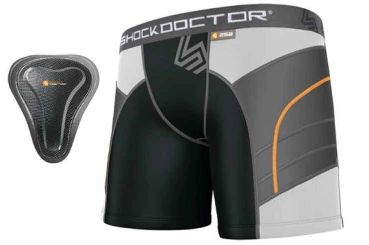 Coquille & Short De Maintien De Compression - Femme, Shock Doctor 1 Coquille & Short De Maintien De Compression - Femme, Shock Doctor